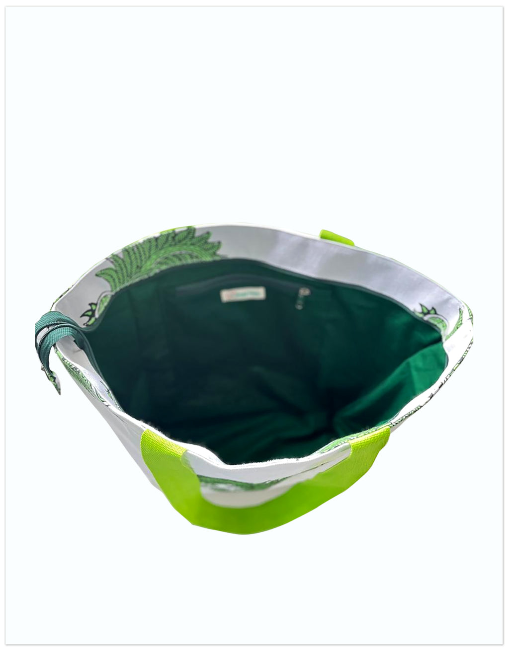 Peacock Pop Beach Bag