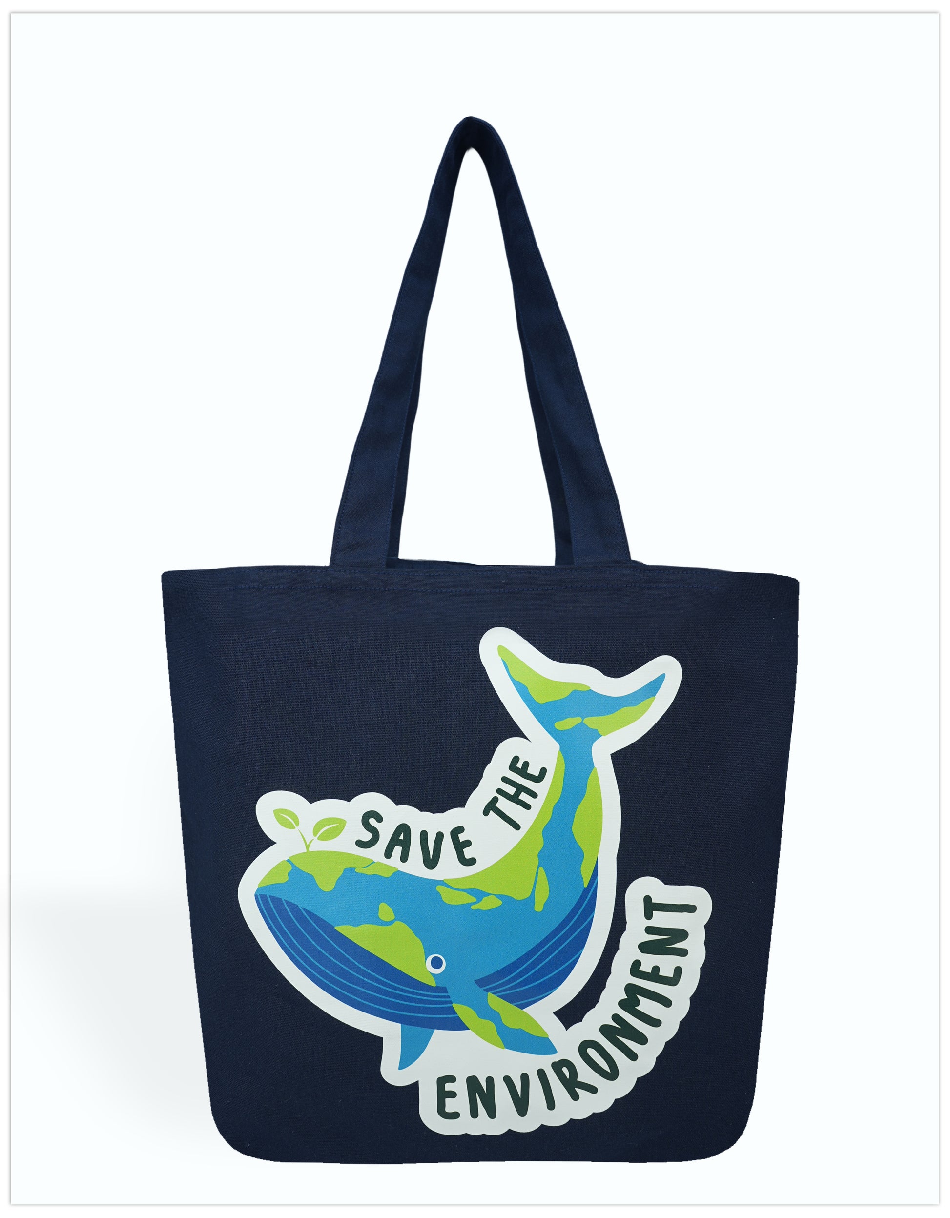 Planet Splash Canvas Tote Bags