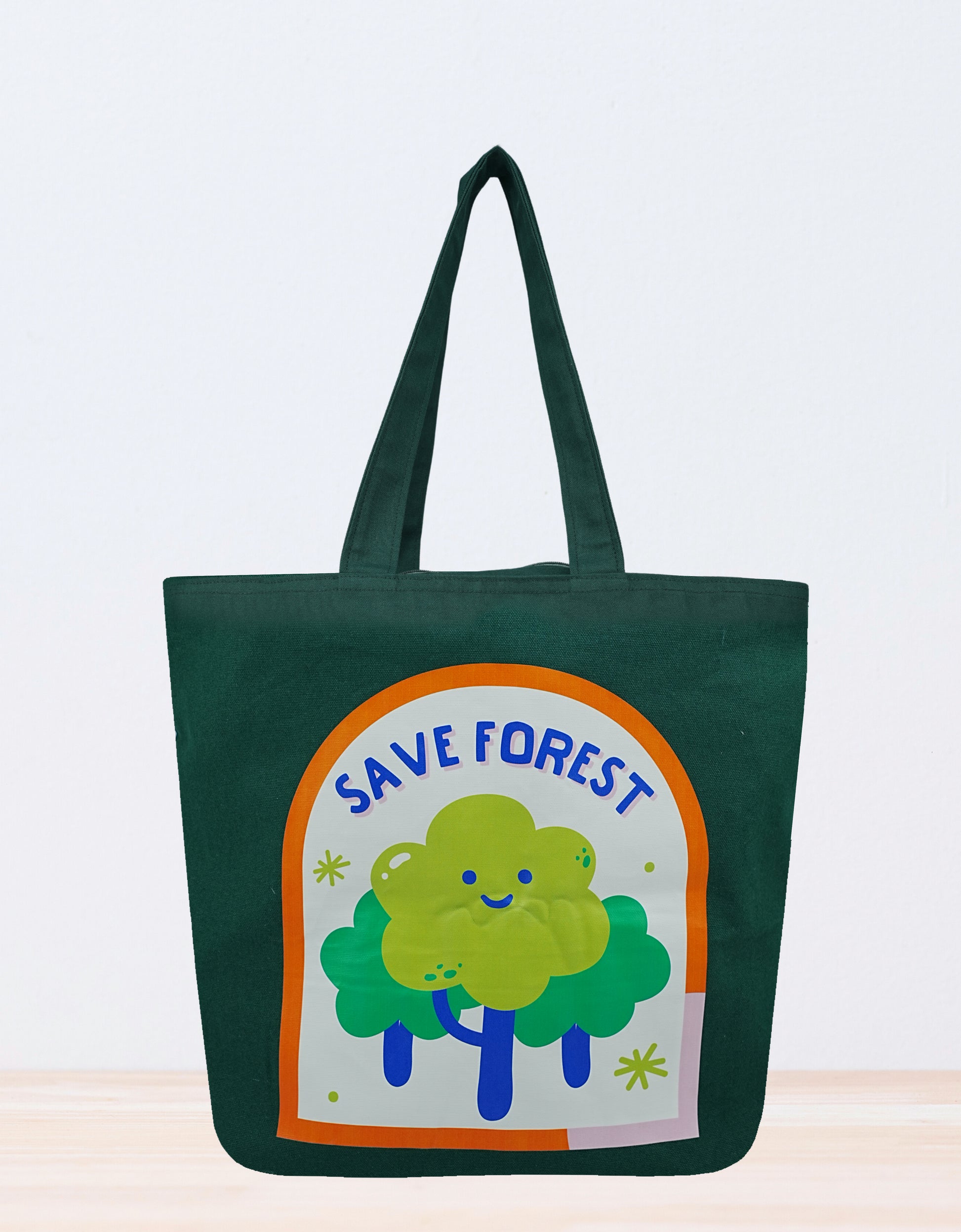 Save Forest Canvas Tote Bags