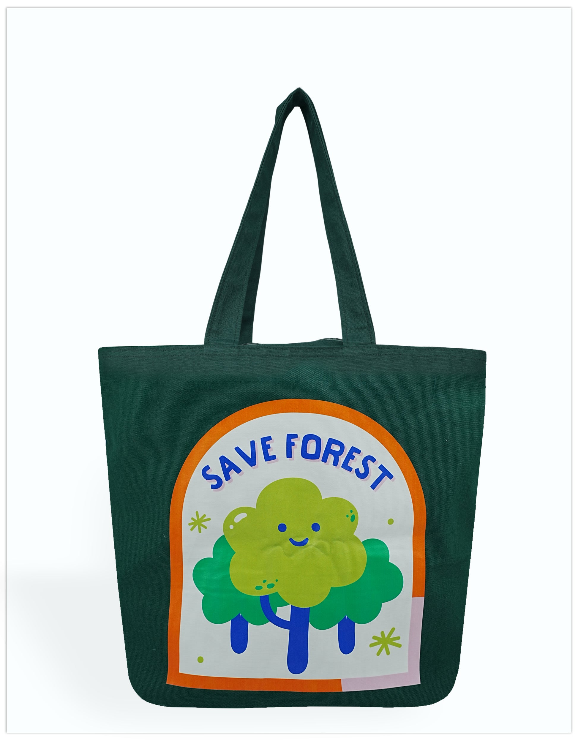 Save Forest Canvas Tote Bags
