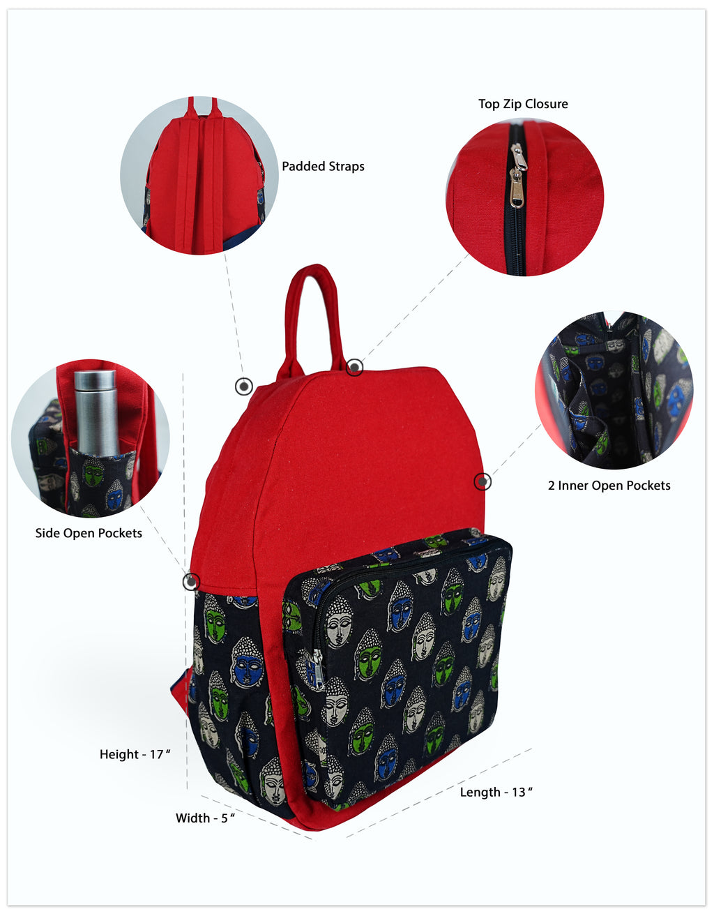 Scarlet Bodhi Backpack