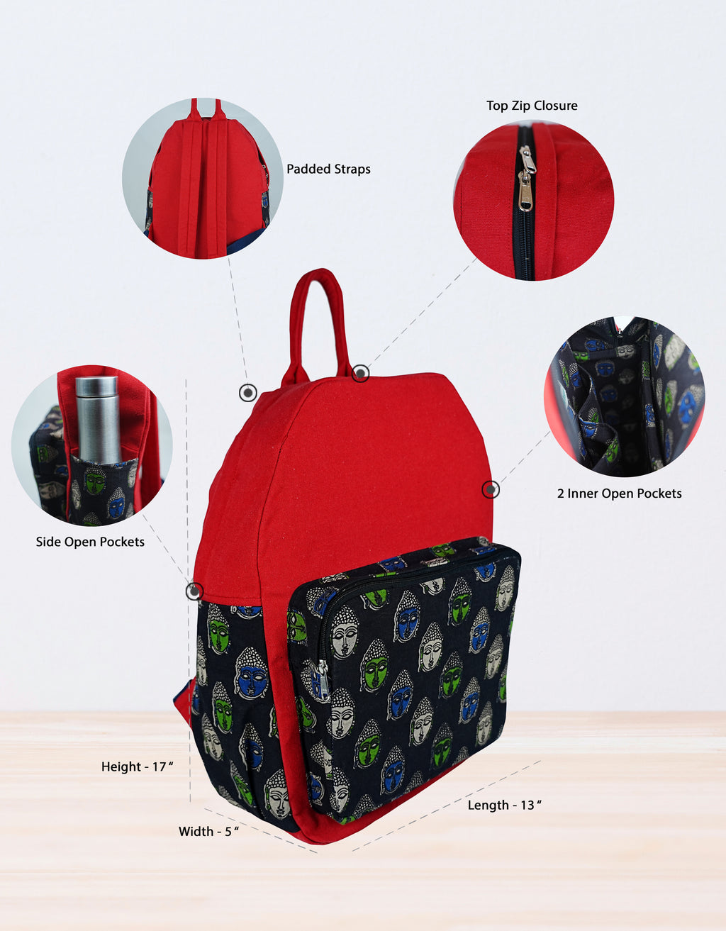 Scarlet Bodhi Backpack