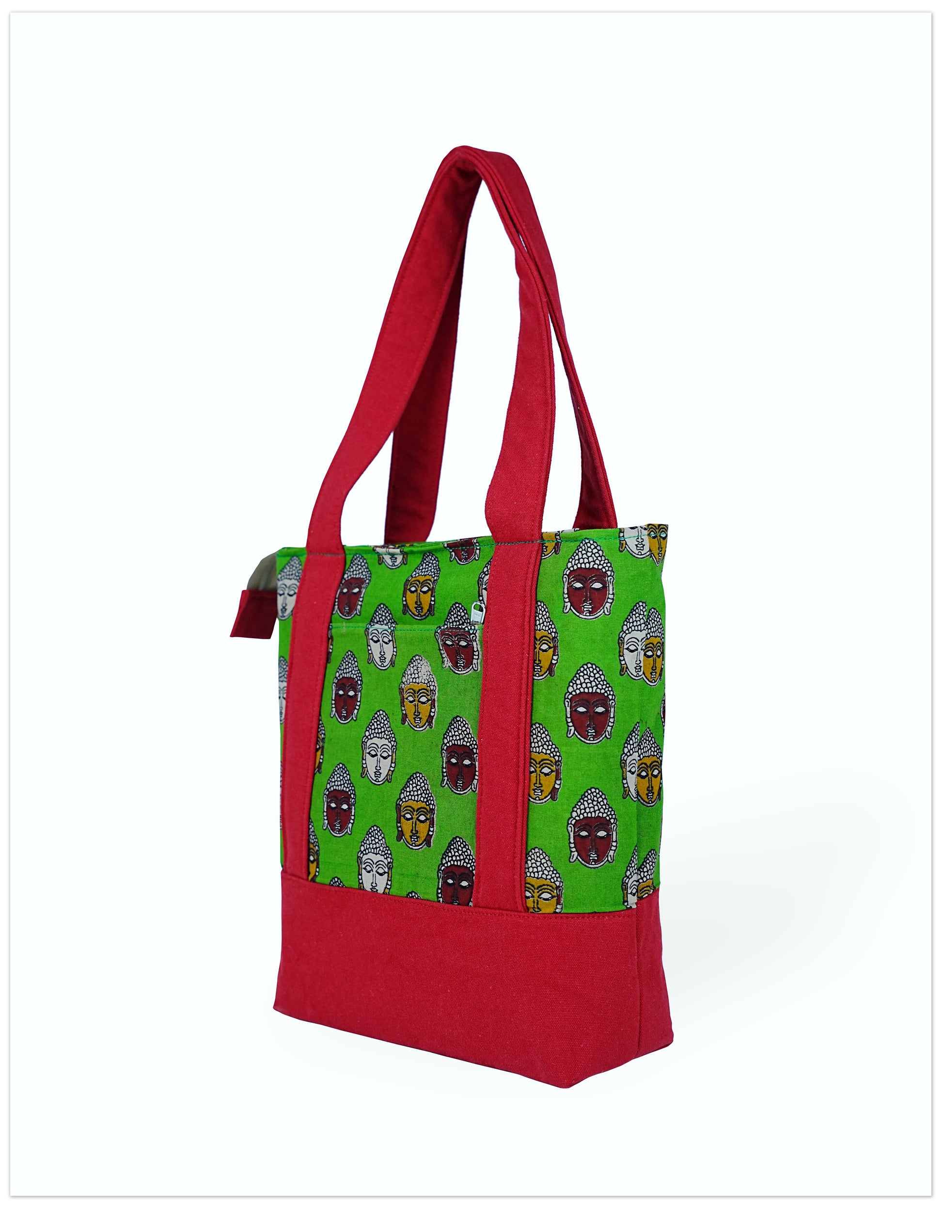 Scarlet Serenity Tote