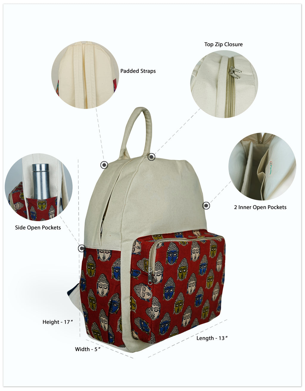 Serene Stillness Backpack