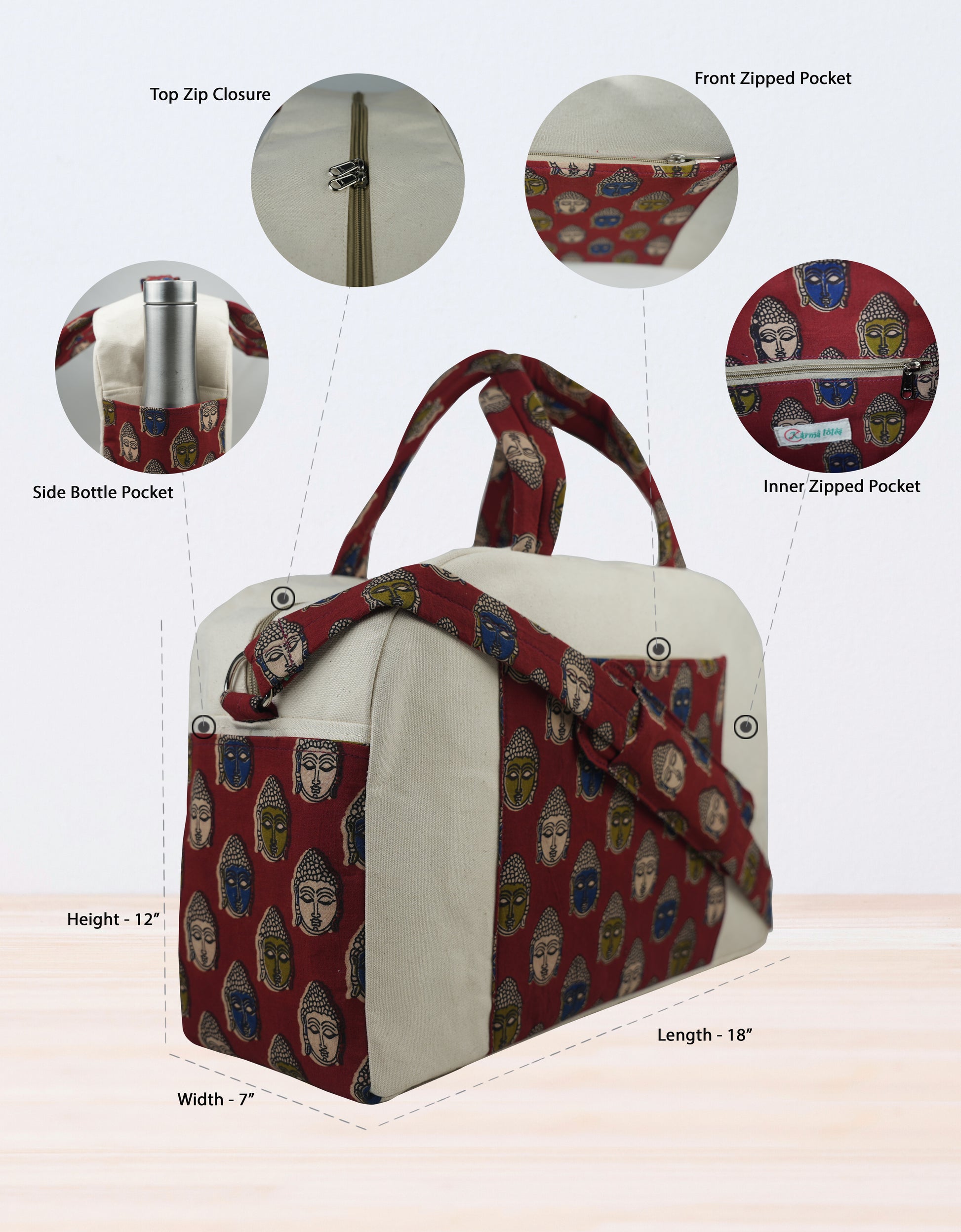 Serene Stillness Duffle Bag