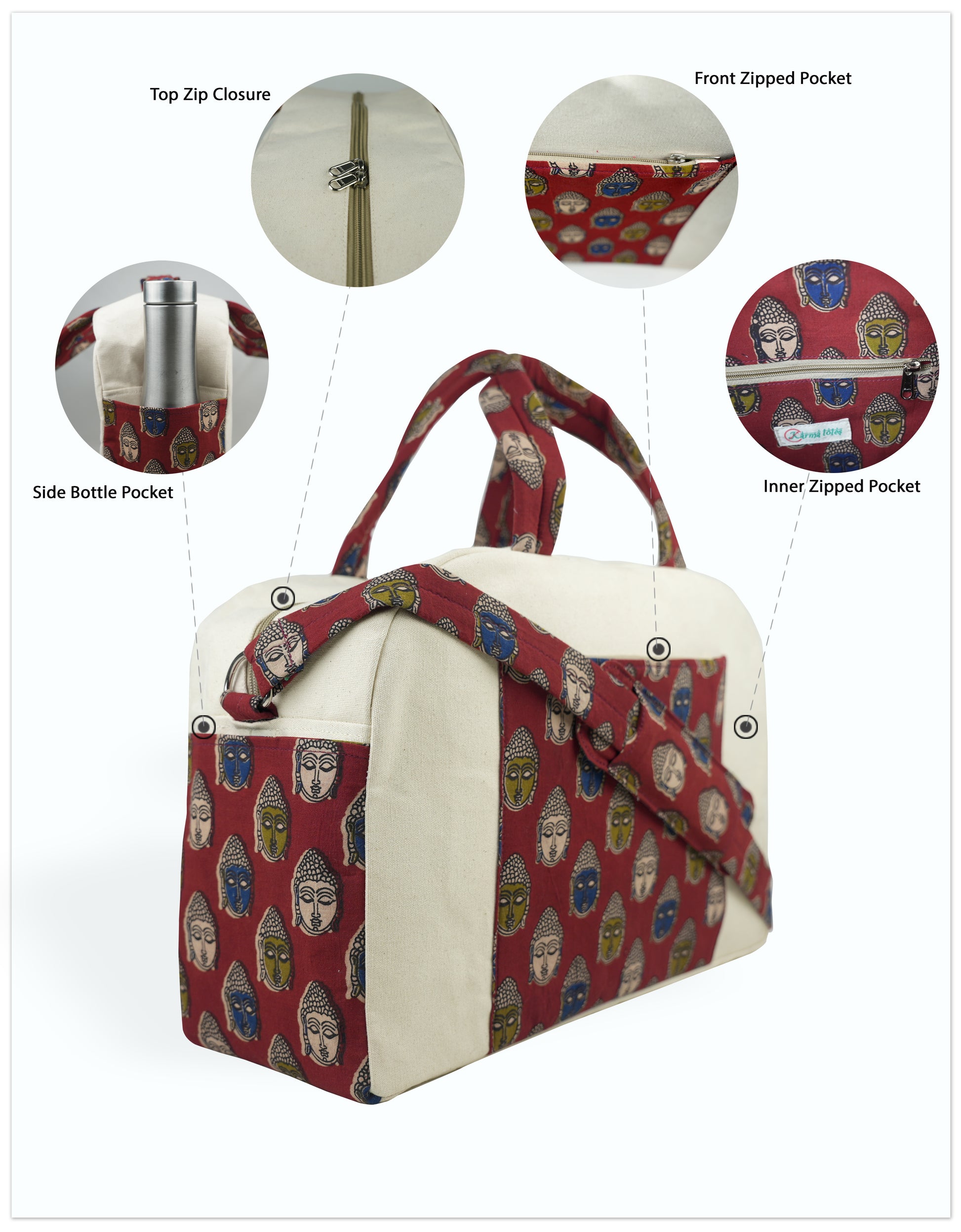 Serene Stillness Duffle Bag