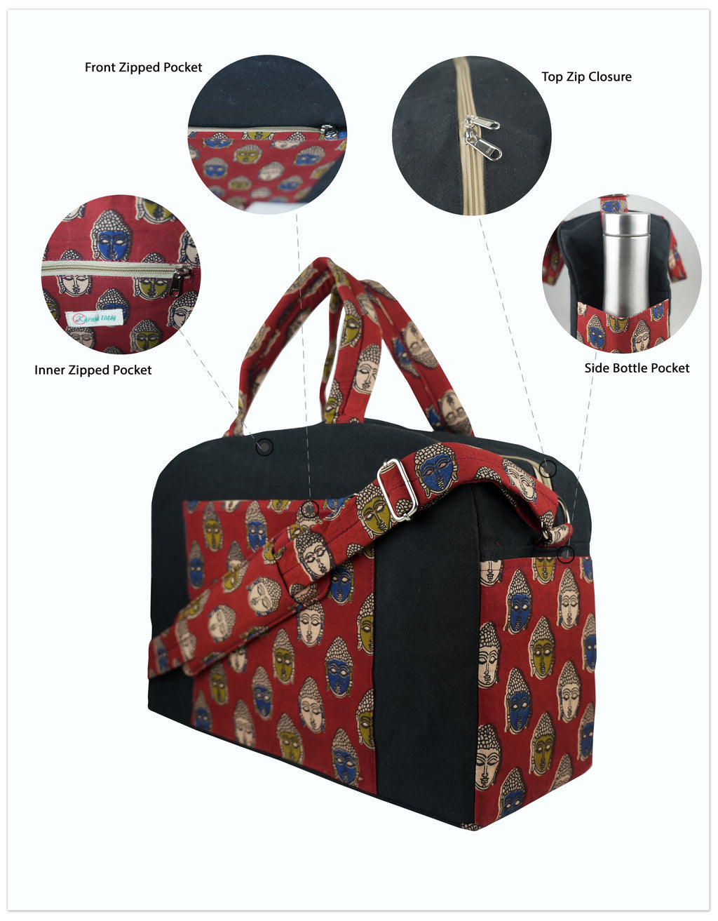 Serene Voyage Duffle Bag