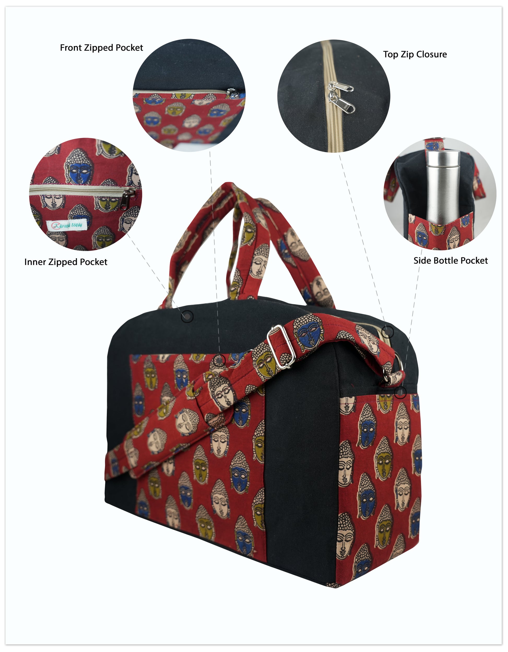 Serene Voyage Duffle Bag