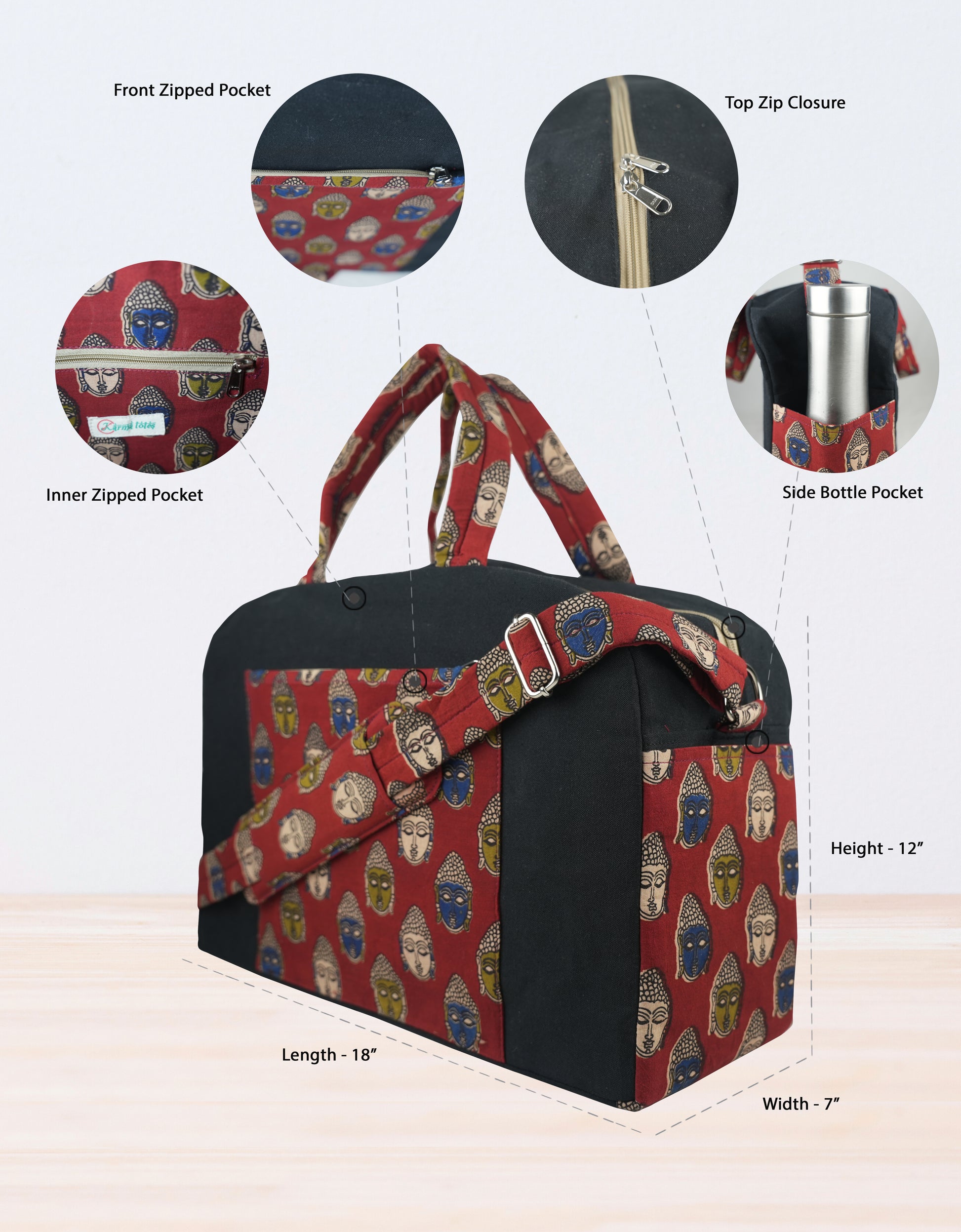 Serene Voyage Duffle Bag