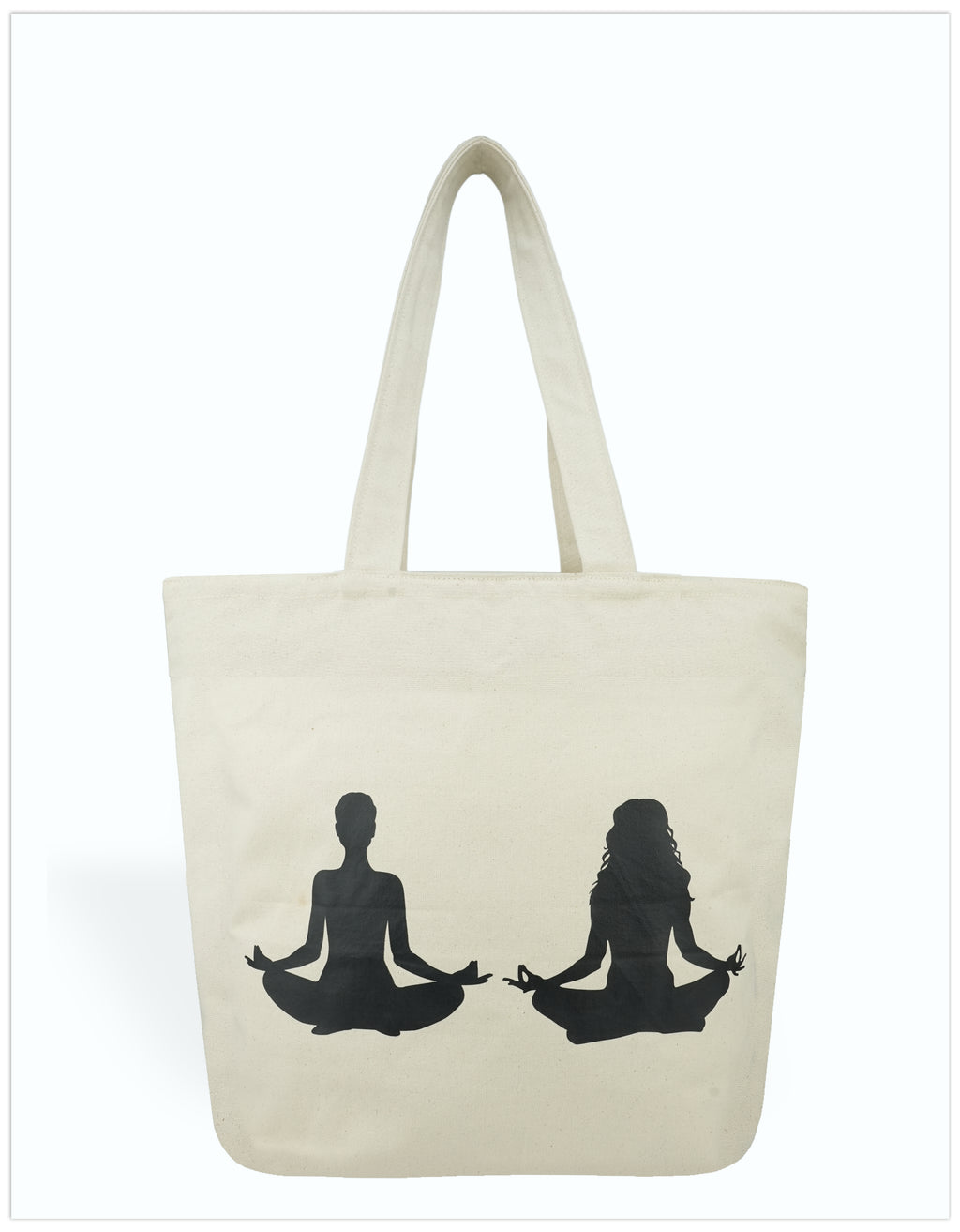 Twin Calm Canvas Tote Bags