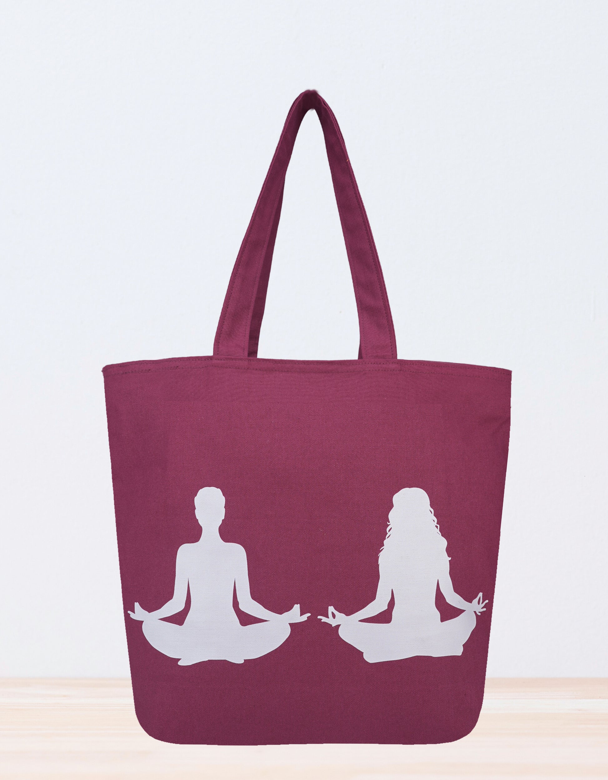Twin Calm Canvas Tote Bags