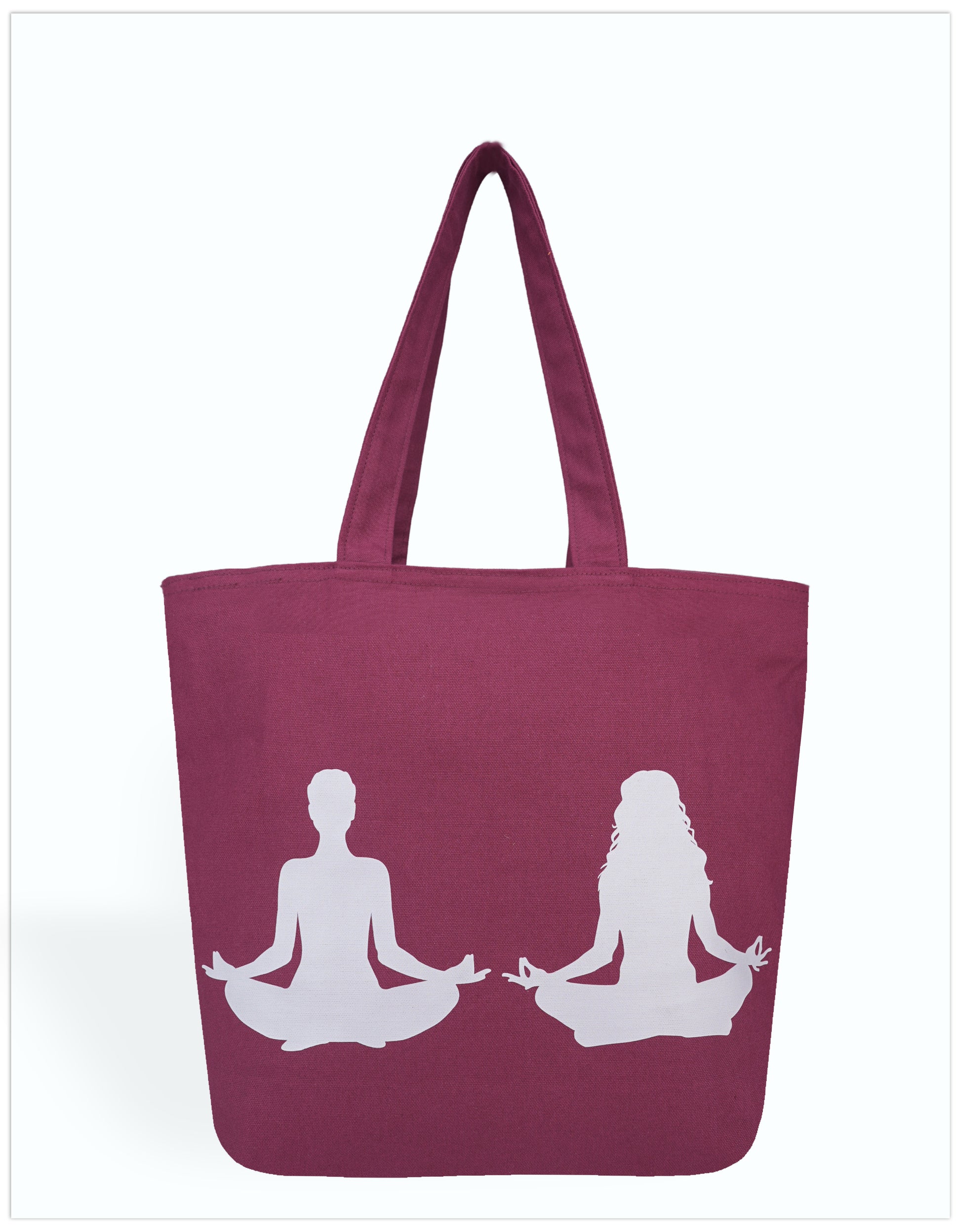 Twin Calm Canvas Tote Bags