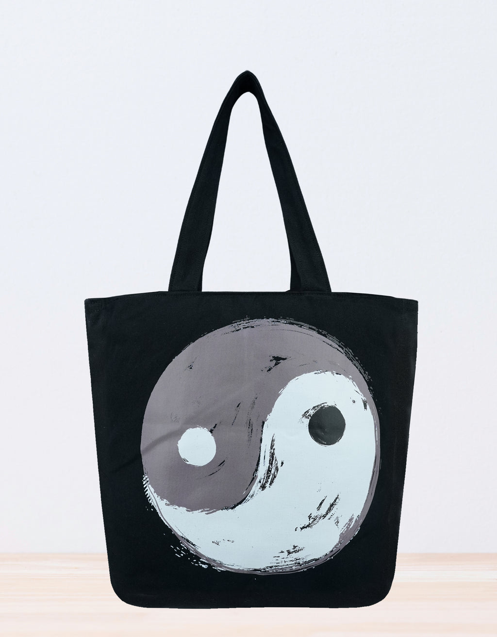 Yin Yang Canvas Tote Bags