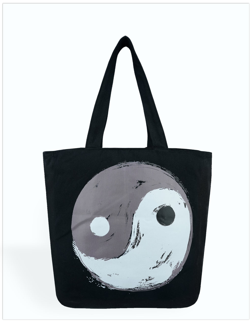 Yin Yang Canvas Tote Bags