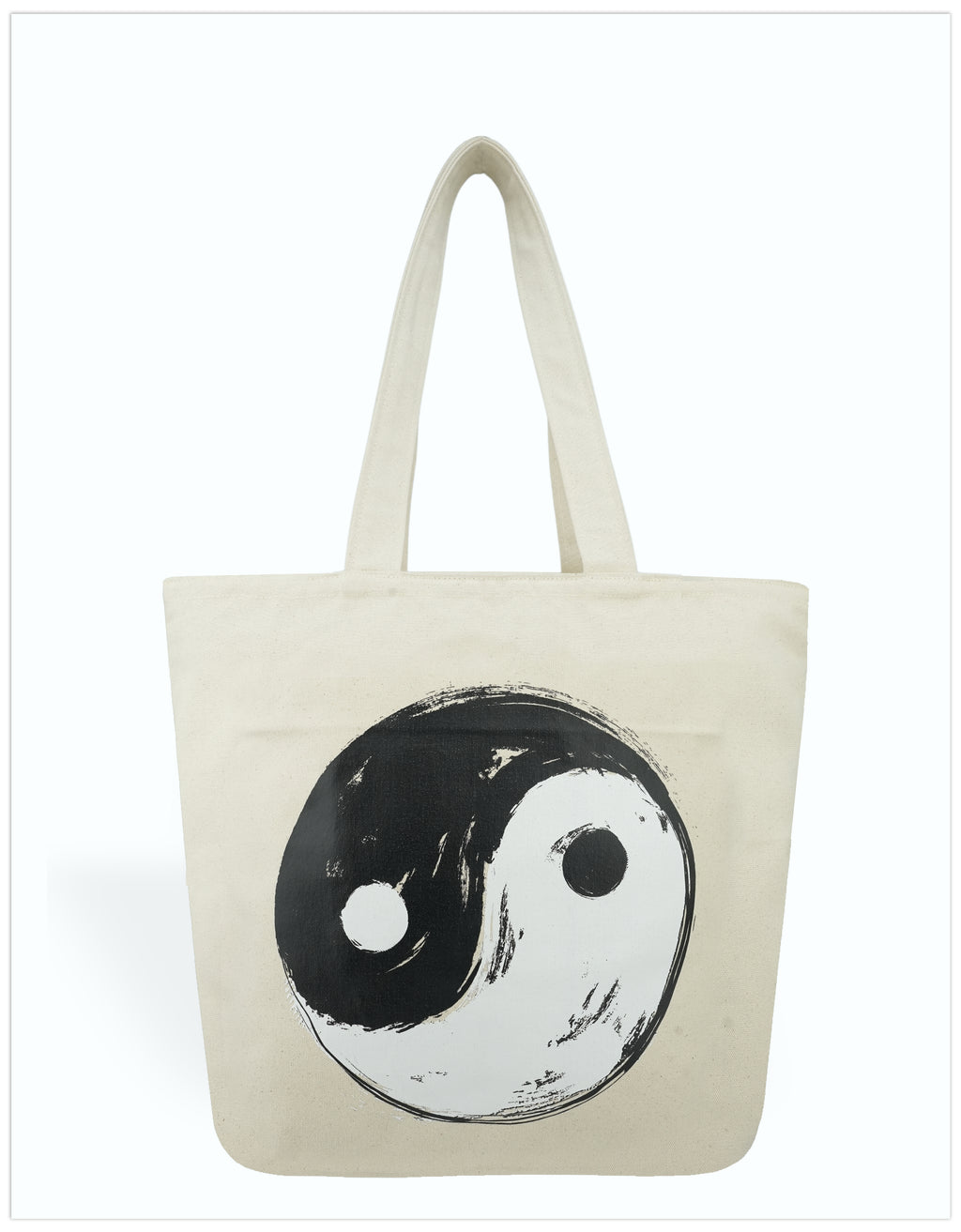 Yin Yang Canvas Tote Bags