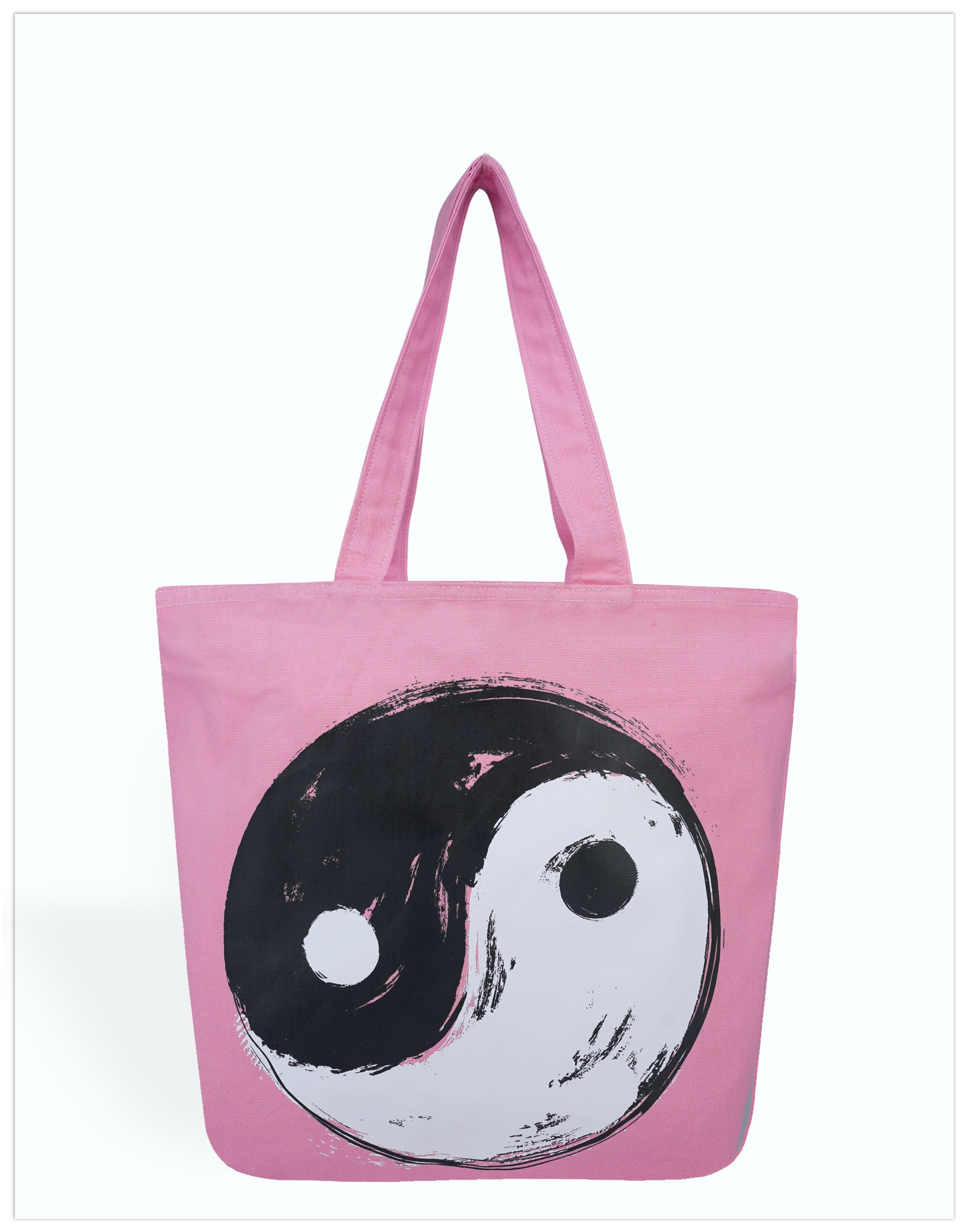 Yin Yang Canvas Tote Bags