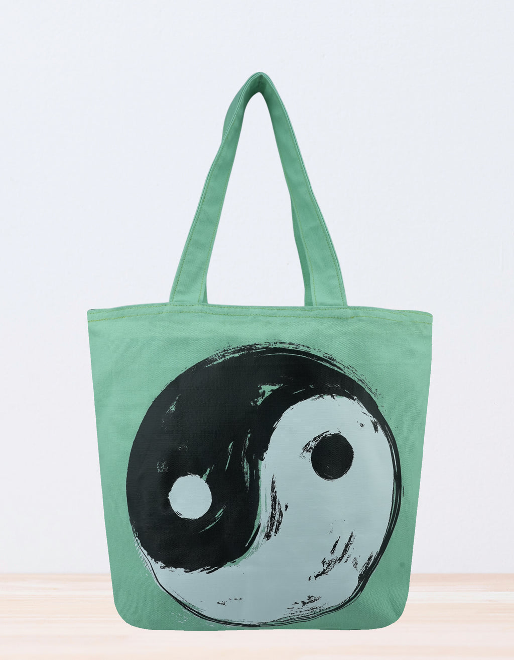 Yin Yang Canvas Tote Bags
