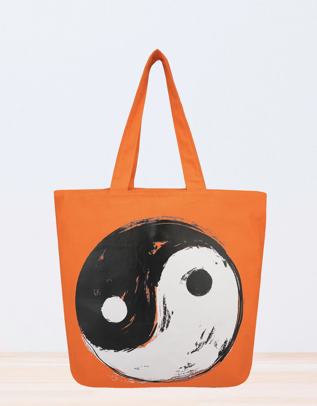 Yin Yang Canvas Tote Bags