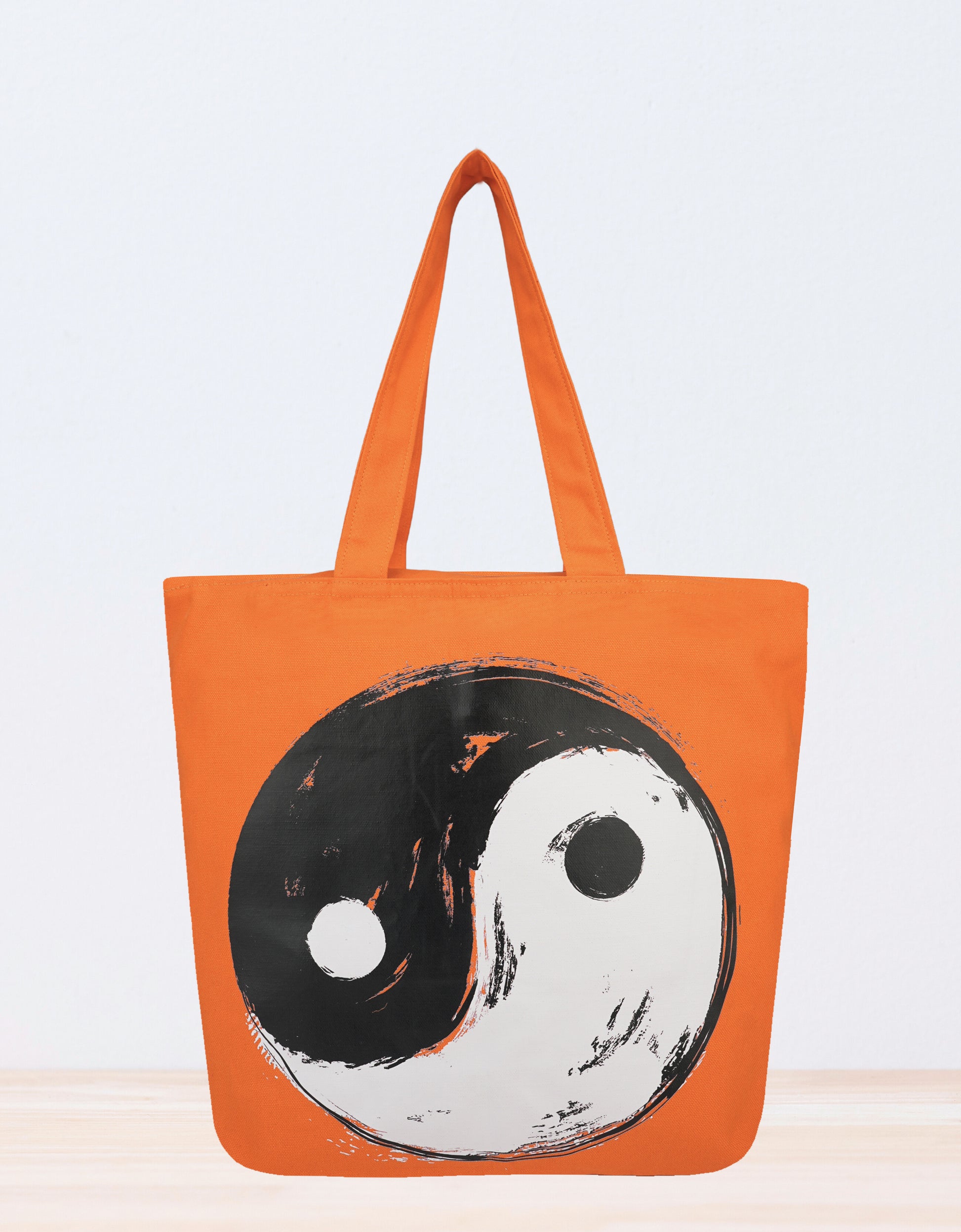Yin Yang Canvas Tote Bags