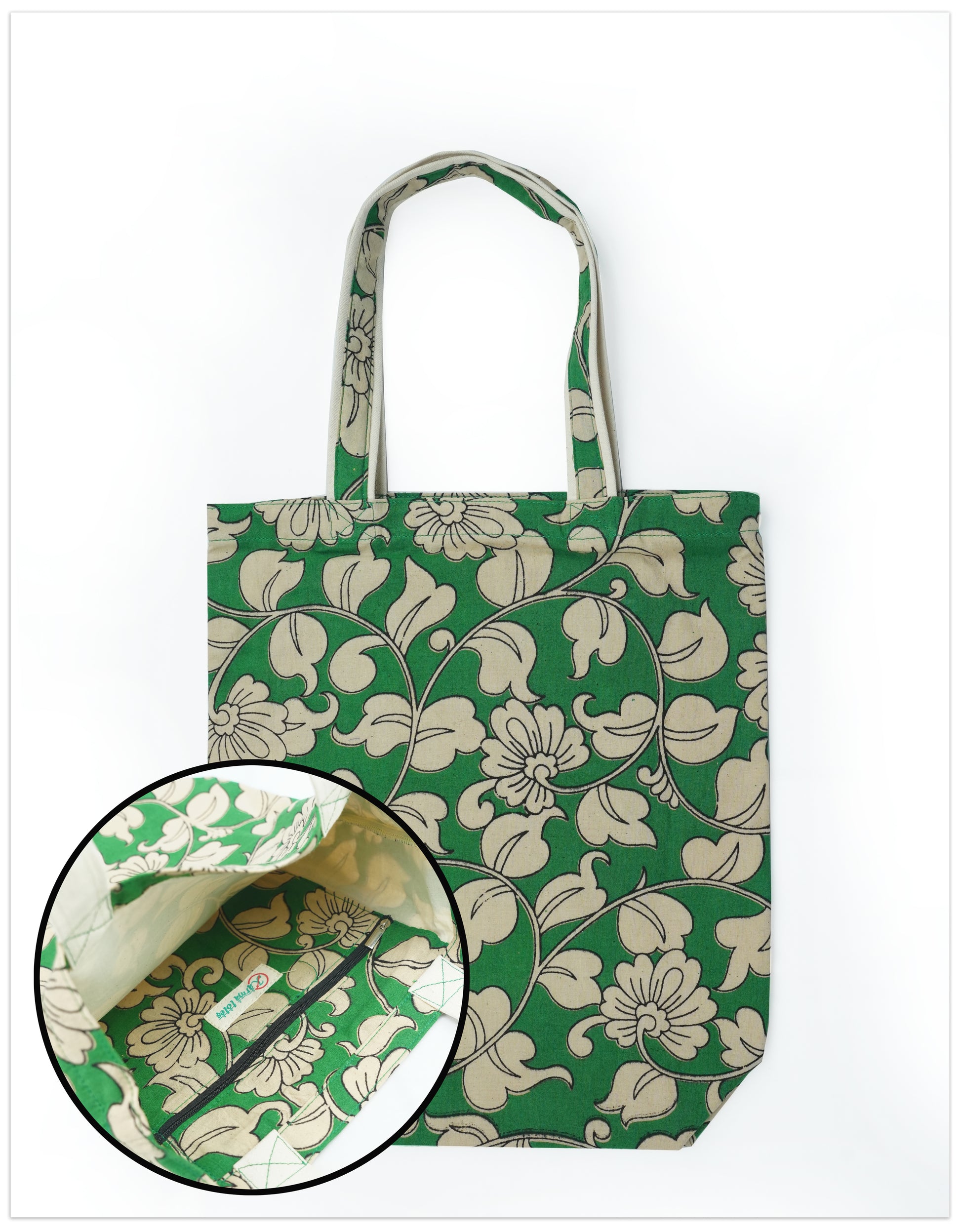 Floral Kalamkari – Green