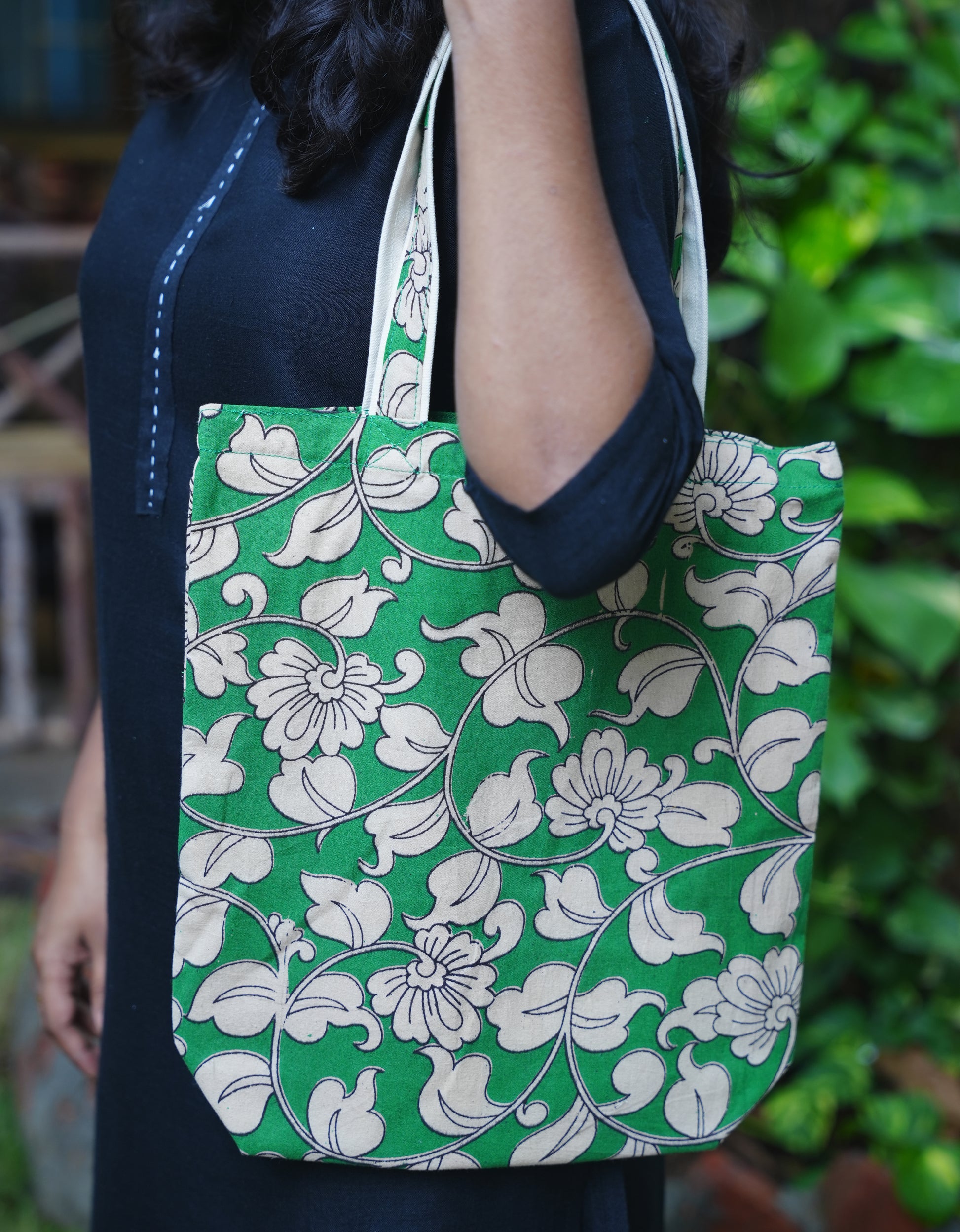 Floral Kalamkari – Green