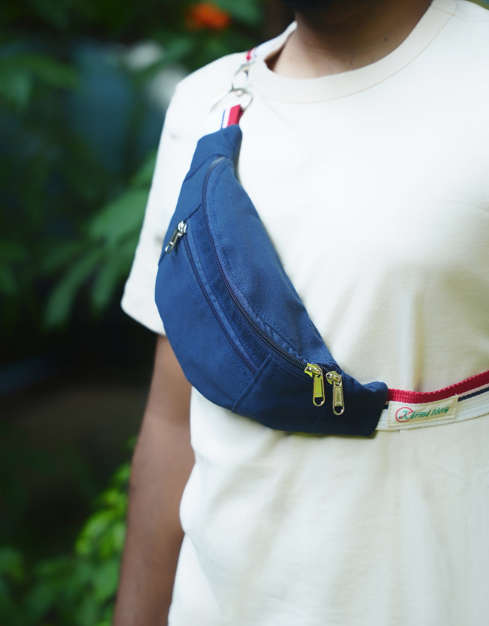 Blue Rush Fanny Pack