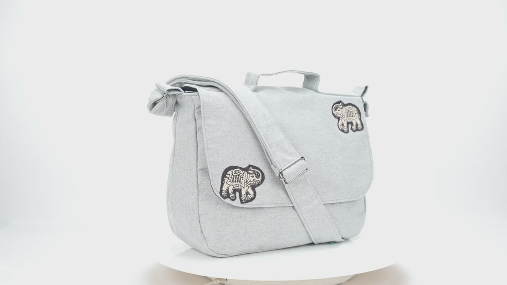 GreyTrek Canvas Satchel